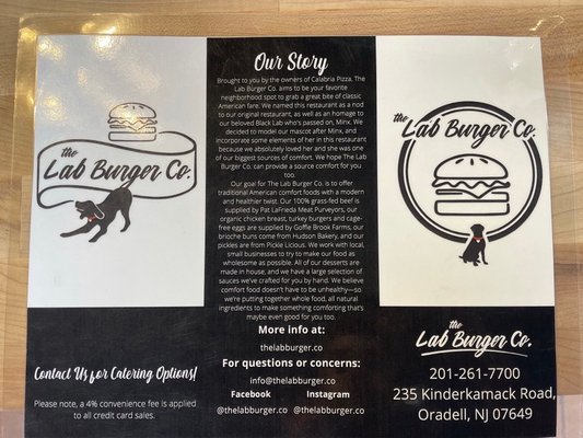 Menu photo 6 The Lab Burger Oradell, NJ Menu photo 6 The Lab Burger Oradell, NJ