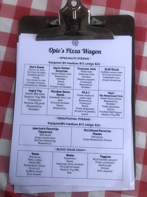 Menu photo 2 Opie's Pizza Wagon Johnson City, TN Menu photo 2 Opie's Pizza Wagon Johnson City, TN