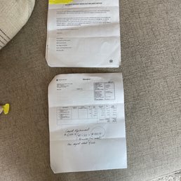 Move-out Statement Letter and Fraudulent invoice Move-out Statement Letter and Fraudulent invoice