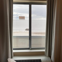 Lovely view from the King Studio Suite (room 212).