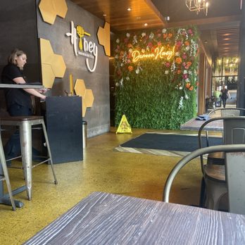 Honey Uninhibited - Covington - Entrance and waiting to be seated area... - Breakfast & Brunch Near Me - Covington, Kentucky Honey Uninhibited - Covington - Entrance and waiting to be seated area... - Breakfast & Brunch Near Me - Covington, Kentucky