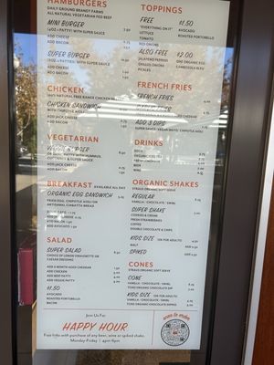 Menu photo 1 Super Duper Burgers San Mateo, CA Menu photo 1 Super Duper Burgers San Mateo, CA