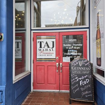 Taj Mahal Bar & Grill - Entrance - Indian Near Me - Covington, Kentucky