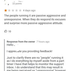 NMC Toys - Google review and response