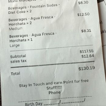 Maclovia  - I ordered 2 medium drinks & got charged 12.50 !!! - Mexican Near Me - South Gate, California