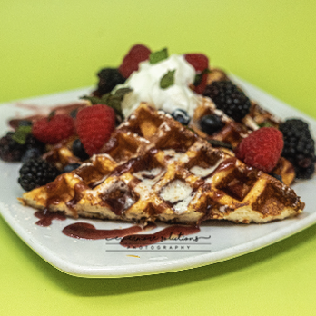 Culinary Kitchen - a plate of waffles and berries - Breakfast & Brunch Near Me - Lincoln, Nebraska Culinary Kitchen - a plate of waffles and berries - Breakfast & Brunch Near Me - Lincoln, Nebraska