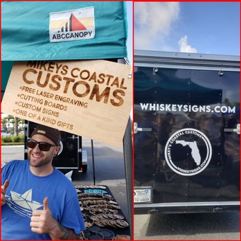 Beachwalk Farmers Market - Meet Mikey of Mikeys Coastal Customs booth - Farmers Market Near Me - St Johns, Florida