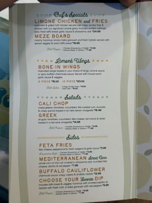 Menu photo 2 Limoné Mediterranean Glendora, CA Menu photo 2 Limoné Mediterranean Glendora, CA