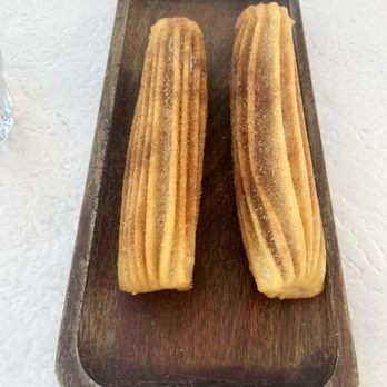 San Gines - Raspberry vanilla churro - Cafes Near Me - Austin, Texas San Gines - Raspberry vanilla churro - Cafes Near Me - Austin, Texas