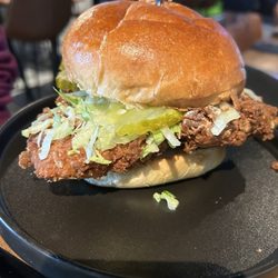 Kosmos Eatery  - Big mac chicken sandwich