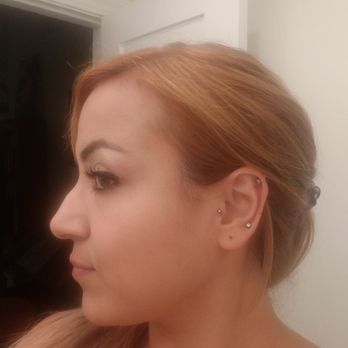 Beyond Kreations Tattoo - Left ear Tragus. - Tattoo Near Me - Fullerton, California Beyond Kreations Tattoo - Left ear Tragus. - Tattoo Near Me - Fullerton, California