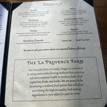 La Provence - Menu - Bakeries Near Me - Vancouver, Washington La Provence - Menu - Bakeries Near Me - Vancouver, Washington