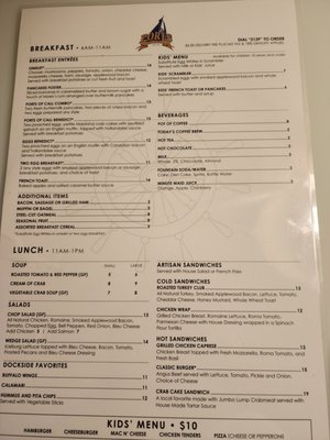 Menu photo 2 Ports of Call Annapolis, MD Menu photo 2 Ports of Call Annapolis, MD