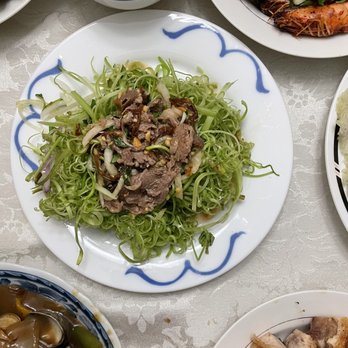 Rainier Restaurant - Beef ong choy salad - Vietnamese Near Me - Seattle, Washington