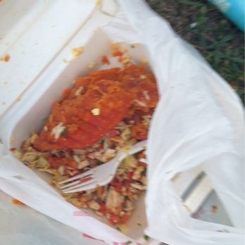 Cuscatlan Restaurant - Enchilada de Pollo - Spanish Near Me - Oakland Park, Florida