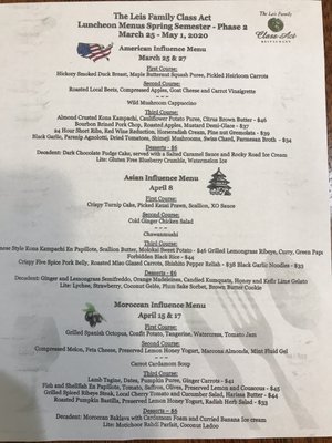 Menu photo 2 Maui Culinary Academy Kahului, HI