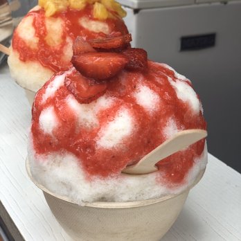 Wailua Shave Ice - Love Potion No. 9 & Pineapple Strawberry - Shaved Ice Near Me - Kapaa, Hawaii Wailua Shave Ice - Love Potion No. 9 & Pineapple Strawberry - Shaved Ice Near Me - Kapaa, Hawaii