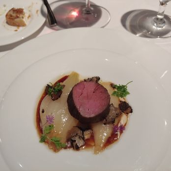 The Kitchen Restaurant - Grass fed tenderloin, with Vidalia onions, truffle and Saba - New American Near Me - Sacramento, California The Kitchen Restaurant - Grass fed tenderloin, with Vidalia onions, truffle and Saba - New American Near Me - Sacramento, California