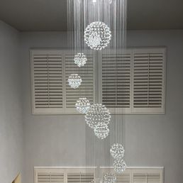 Clean chandelier. No more dust! Clean chandelier. No more dust!