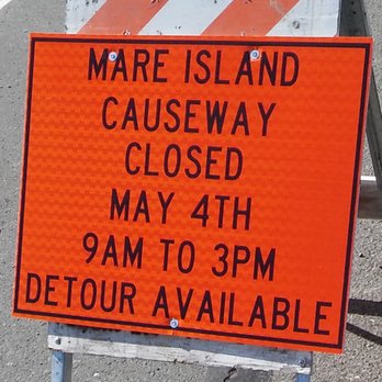 Mare Island Causeway Bridge - Announced closure for early May - Landmarks & Historical Buildings Near Me - Vallejo, California Mare Island Causeway Bridge - Announced closure for early May - Landmarks & Historical Buildings Near Me - Vallejo, California