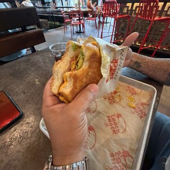 The Crack Shack - Bae breakfast sandwich - Chicken Shop Near Me - Las Vegas, Nevada The Crack Shack - Bae breakfast sandwich - Chicken Shop Near Me - Las Vegas, Nevada