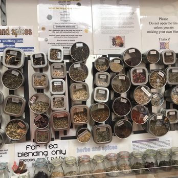 Steepers - The blends wall! - Tea Rooms Near Me - Campbell, California