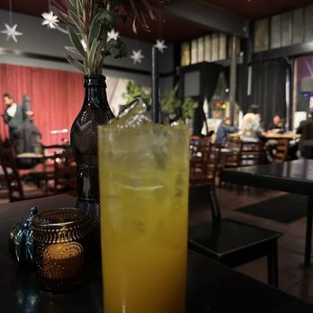 Ocean Ale House - House made ginger turmeric soda drink - Beer Gardens Near Me - San Francisco, California