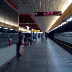 Metro Palmovka - Vecer