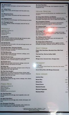Menu photo 3 Sri Thai Cuisine Vancouver, WA Menu photo 3 Sri Thai Cuisine Vancouver, WA