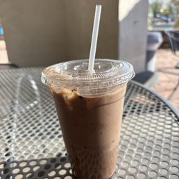 My yummy dark chocolate coffee drink