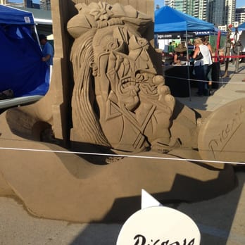 US Open Sandcastle Competition - Picasso - Beaches Near Me