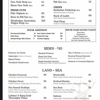 Anthony's Chophouse - Steakhouses Near Me - Sparks, Nevada