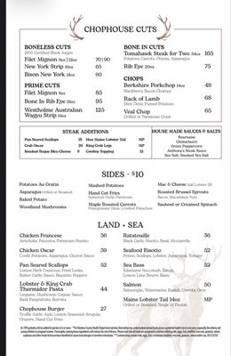 Menu photo 1 Anthony's Chophouse Sparks, NV