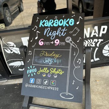 Krab Kingz Cypress - Karaoke night - Seafood Near Me - Cypress, Texas Krab Kingz Cypress - Karaoke night - Seafood Near Me - Cypress, Texas
