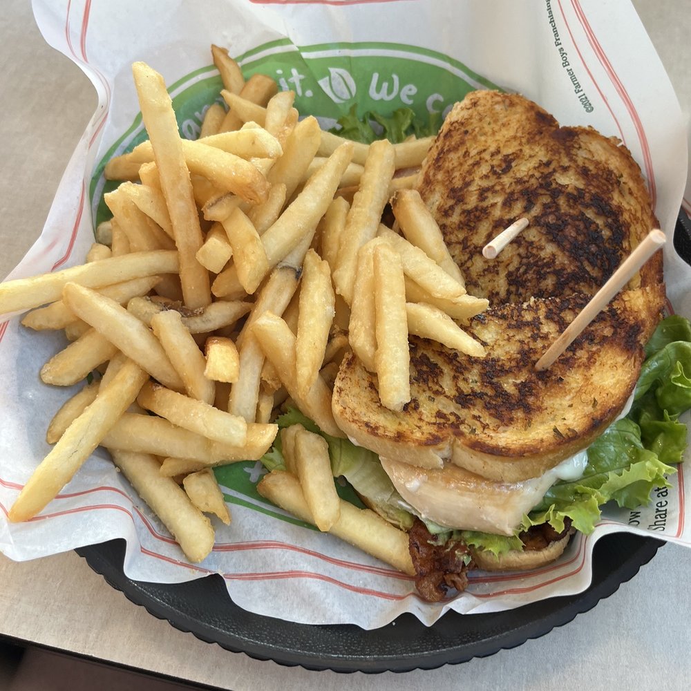Farmer Boys - Sourdough chicken avocado sandwich - Burgers Near Me - Tolleson, Arizona Farmer Boys - Sourdough chicken avocado sandwich - Burgers Near Me - Tolleson, Arizona