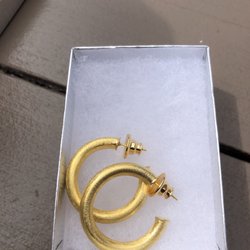 Dinsmore Scott Antiques & Fine Jewelry - Gold Hoop Earrings