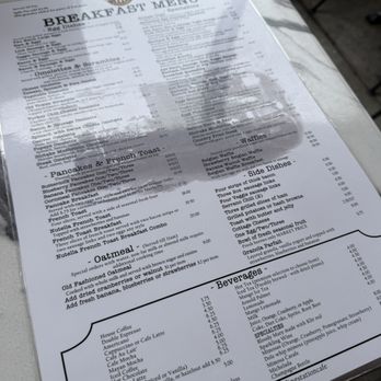 The Filling Station Cafe - Menu - Breakfast & Brunch Near Me - Orange, California
