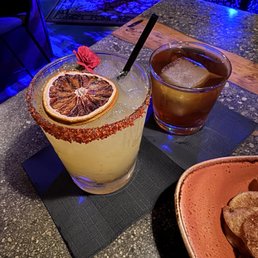 Marrakëch margarita & saffrön sultan old fashioned