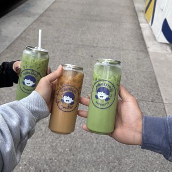 Yoboseyo Superette - Blueberry matcha and vanilla latte - Coffee & Tea Near Me - Los Angeles, California Yoboseyo Superette - Blueberry matcha and vanilla latte - Coffee & Tea Near Me - Los Angeles, California