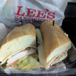 Turkey Club with Bacon Baguette