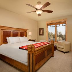 Brasada Ranch - Master Bedroom of 2 & 3 Bedroom Sage Canyon Cabin