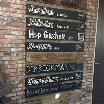 Spindletap Brewery - Beer selection for the day - Breweries Near Me - Houston, Texas