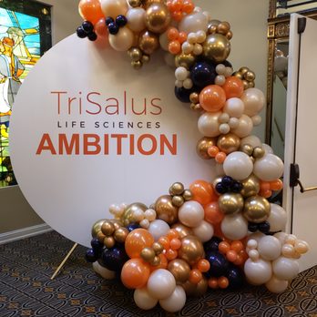 Balloons Elite - Balloon garland on an 8ft round frame. - Balloon Services Near Me - Thornton, Colorado