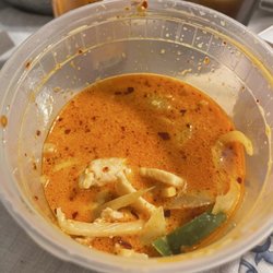 Rickys Asian Fusion - Red curry with chicken