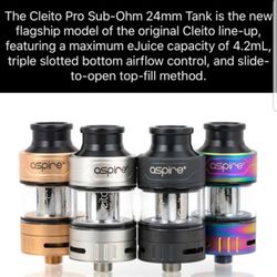 Smoke 4 Less - Aspire cleito pro tank