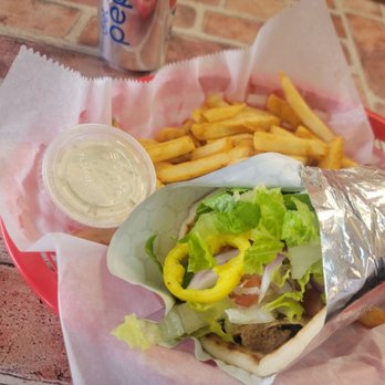 Go Go Gyro and African Grill - a sandwich and french fries - Mediterranean Near Me - Gahanna, Ohio Go Go Gyro and African Grill - a sandwich and french fries - Mediterranean Near Me - Gahanna, Ohio