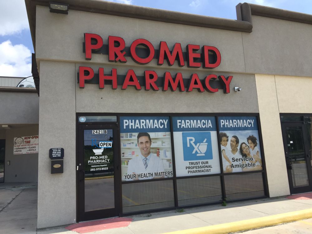 PROMED PHARMACY Updated September 2024 2421 Aldine Mail Rte Rd