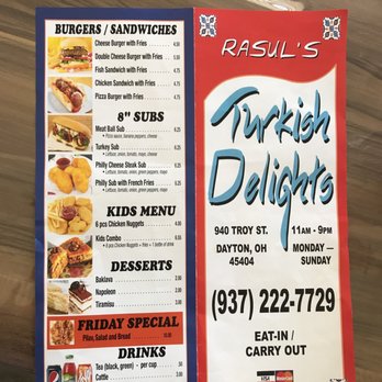 Rasul's turkish delights - American Near Me - Dayton, Ohio Rasul's turkish delights - American Near Me - Dayton, Ohio