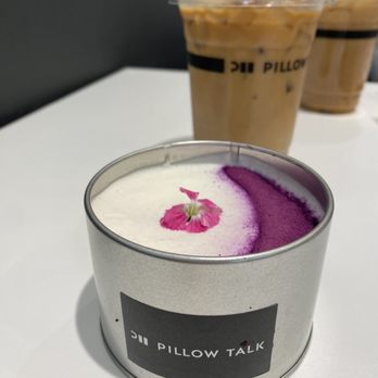 Pillow Talk Cafe Pasadena - Ube Taro Tin Cake - Coffee & Tea Near Me - Pasadena, California