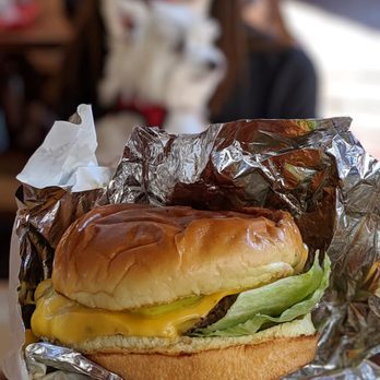 Small Cheval- Old Town - Small Cheval with a small dog. - Burgers Near Me - Chicago, Illinois
